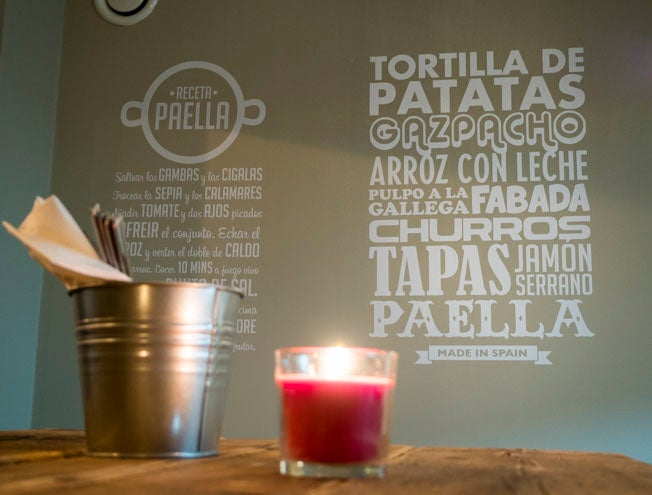 Restaurante de tapas Arbina Taste of Spain (Sabor de España), en Londres