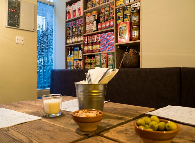 Restaurante de tapas Arbina Taste of Spain (Sabor de España), en Londres