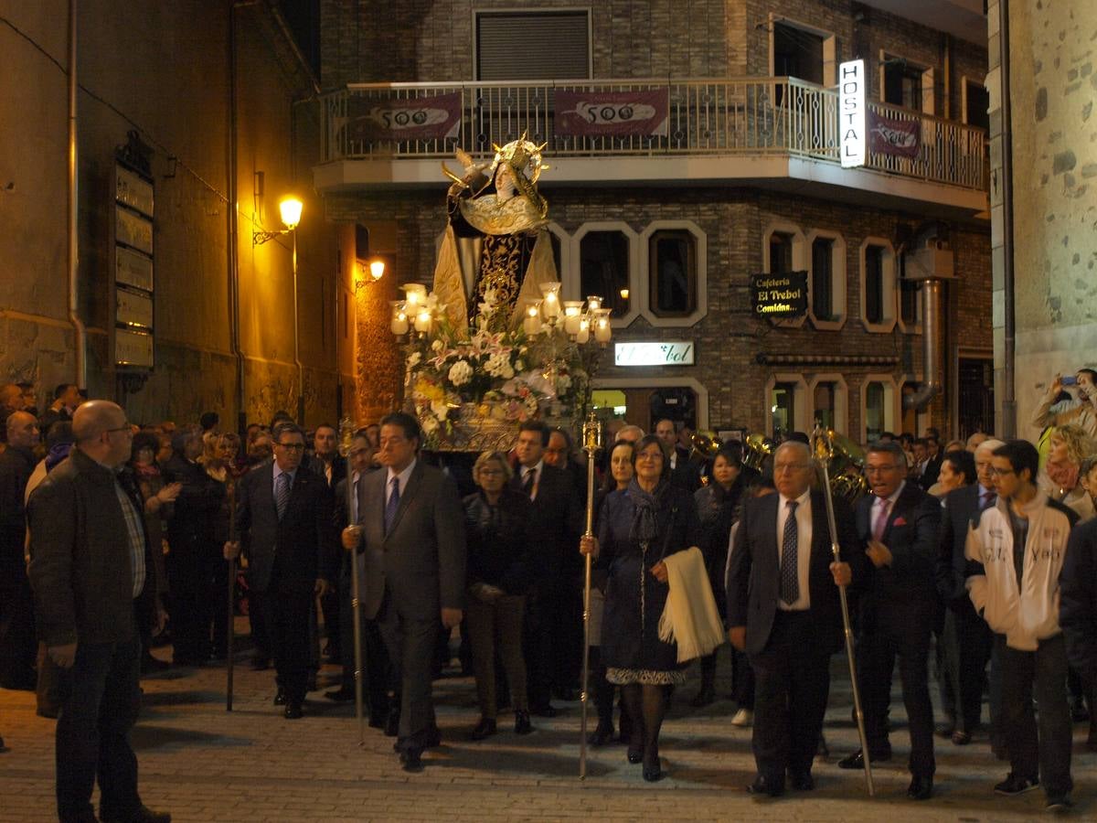 Una procesión pone punto y final a los actos del V Centenario en Alba de Tormes (1/2)