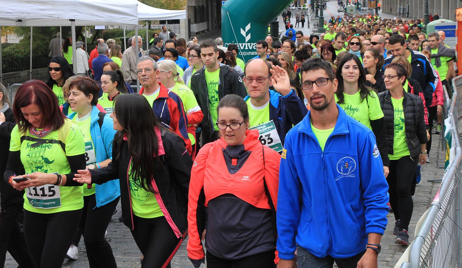 Carrera Popular y Marcha Solidaria de Caja Rural en Segovia