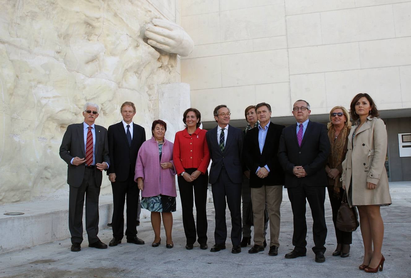 El secretario de Estado de Cultura, José María Lasalle, visita la nueva Biblioteca Pública del Estado de Segovia