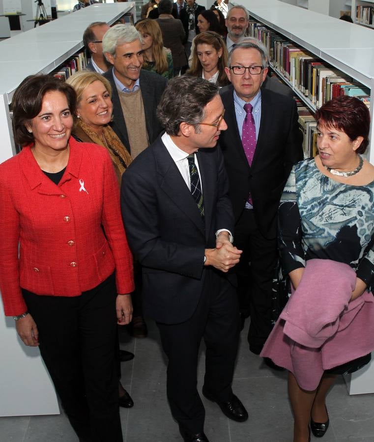 El secretario de Estado de Cultura, José María Lasalle, visita la nueva Biblioteca Pública del Estado de Segovia