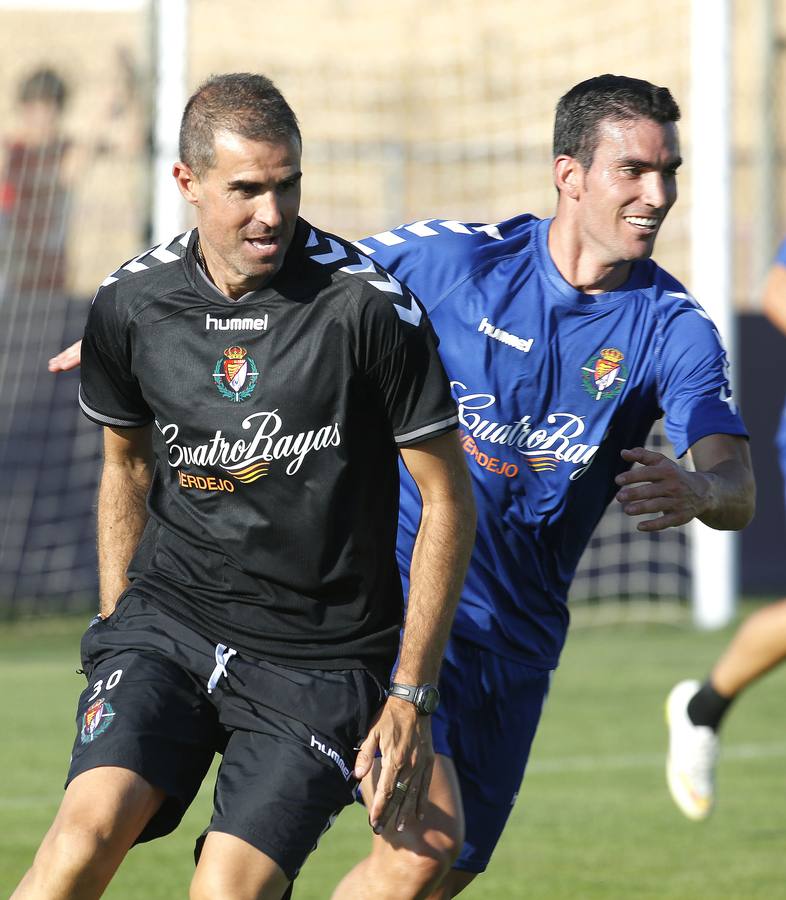 13.07.15 Primer entrenamiento de la pretemporada del Real Valladolid.