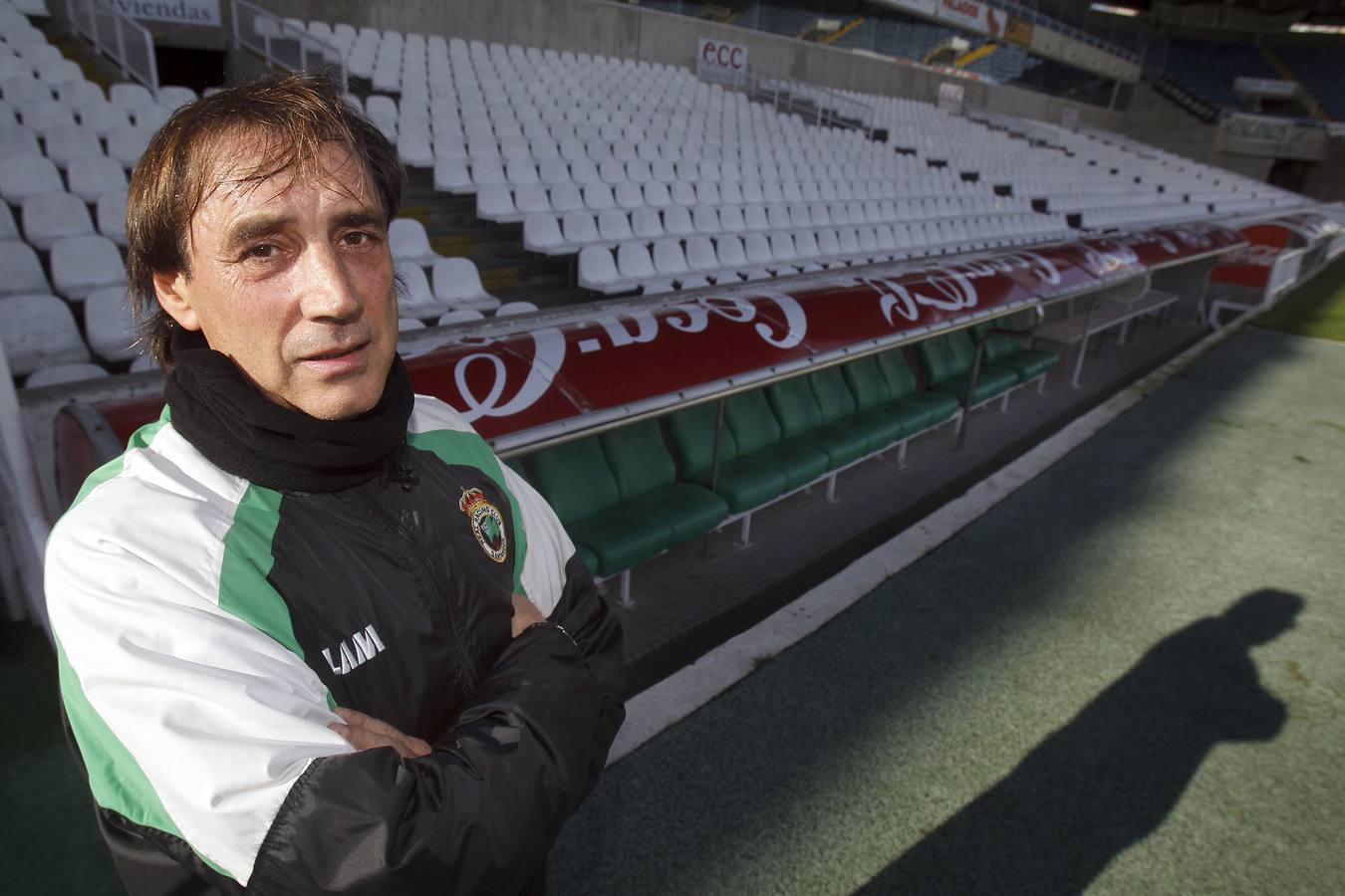 13.01.11 Miguel Angel Portugal, entrenador del Racing.