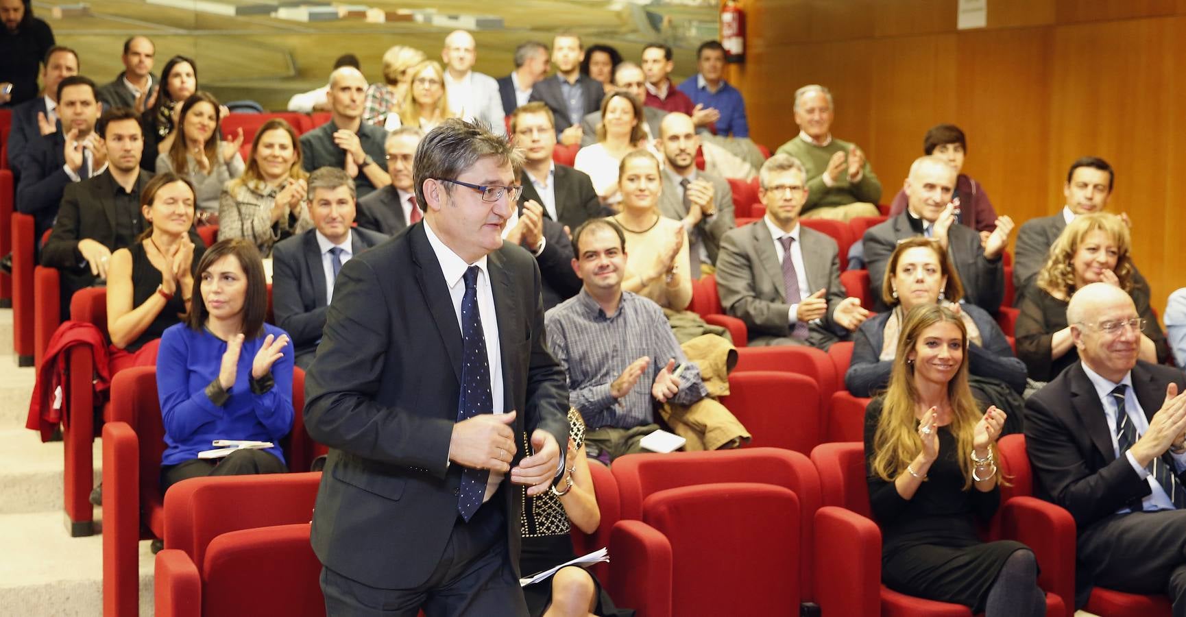 Conferencia de Óscar Campillo en la Cámara de Comercio de Valladolid