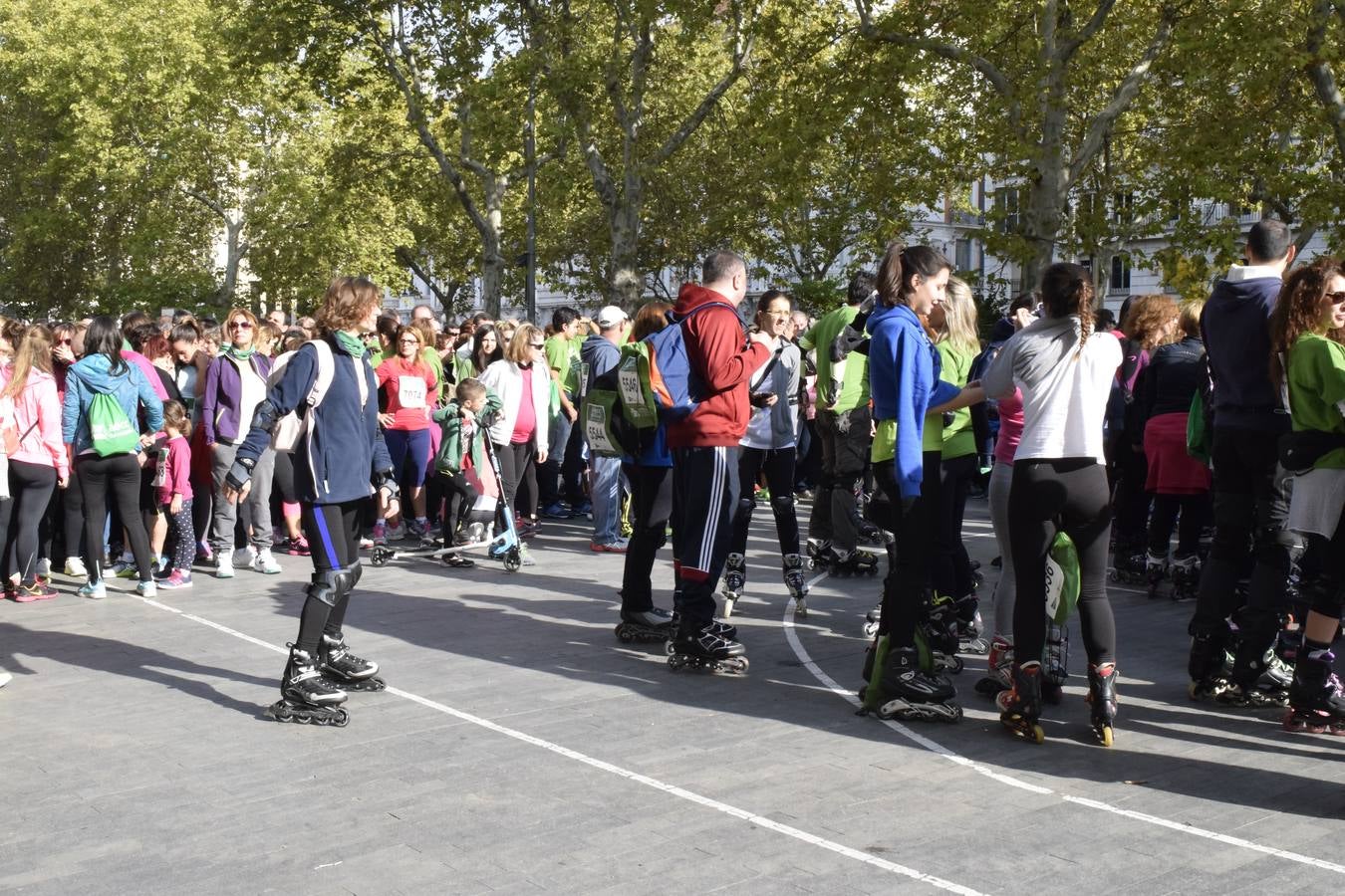 Marcha Contra el Cáncer 2015. Valladolid 1