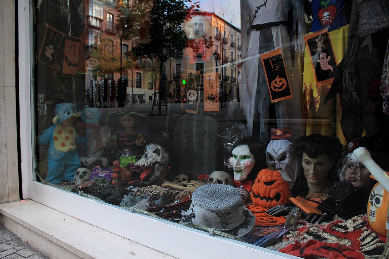 El comercio vallisoletano celebra Halloween