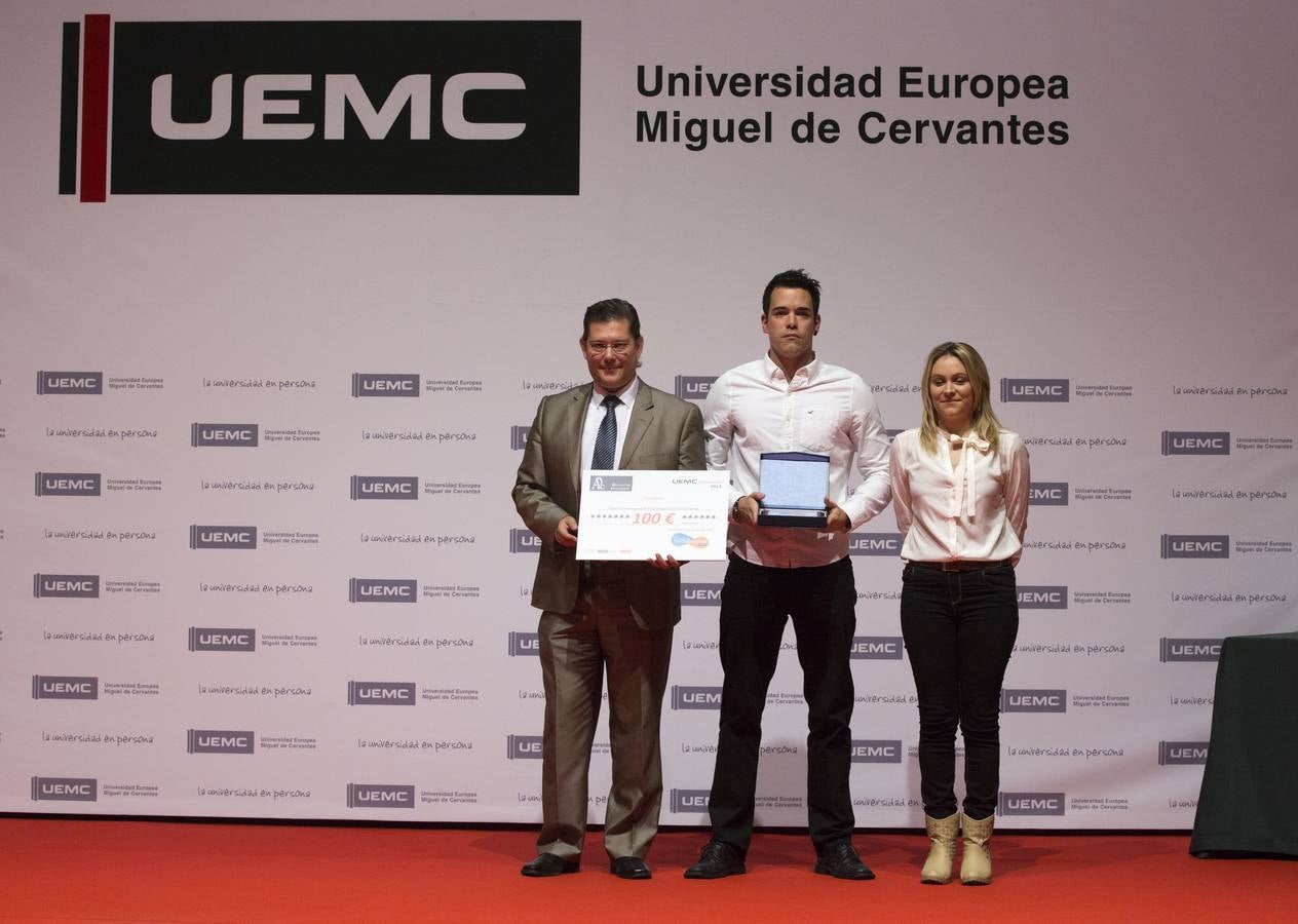 Entrega de premios del concurso UEMC Emprende