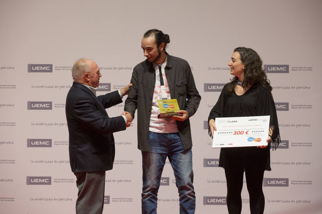 Entrega de premios del concurso UEMC Emprende