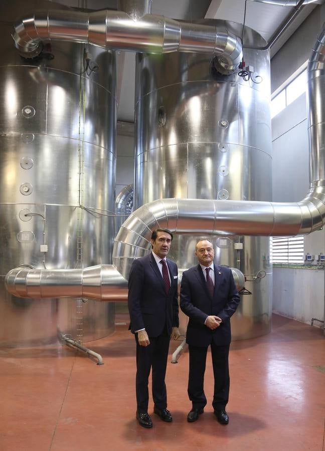 Inauguración de la nueva red de calor de la Universidad de Valladolid