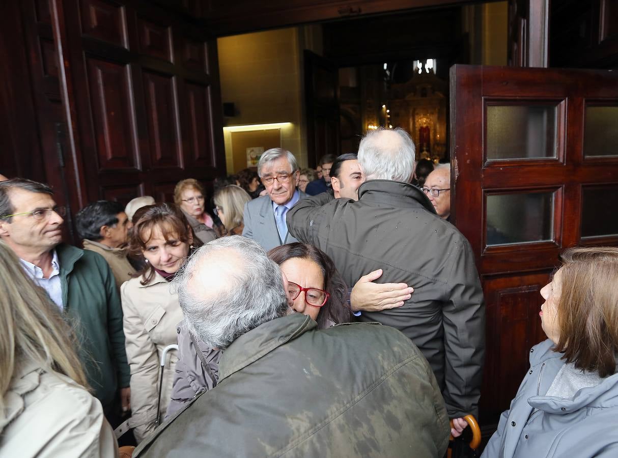 Misa funeral por el dueño de Almacenes Javier en la iglesia de Filipinos