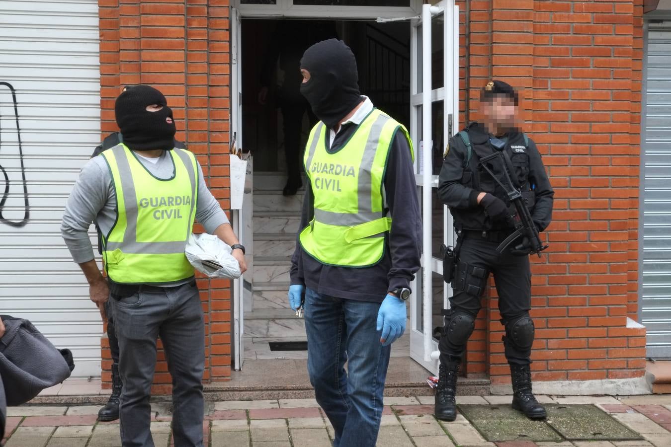 Operación contra el tráfico de drogas en Valladolid (1/2)