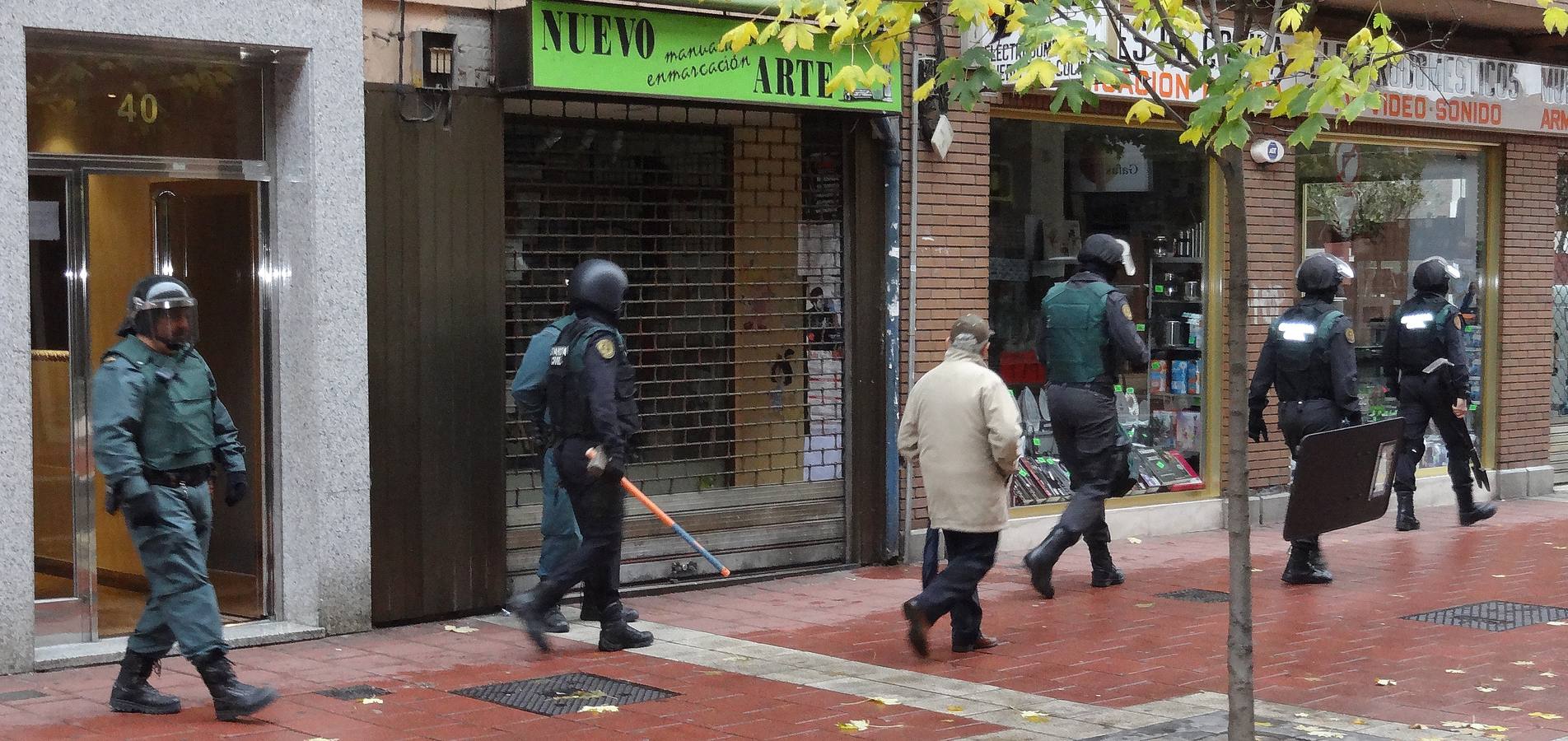 Operación contra el tráfico de drogas en Valladolid (1/2)