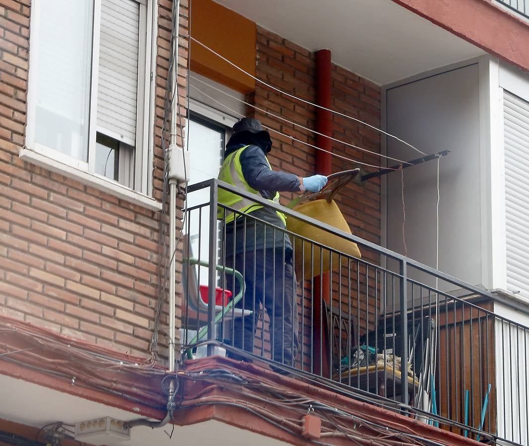 Operación contra el tráfico de drogas en Valladolid (1/2)