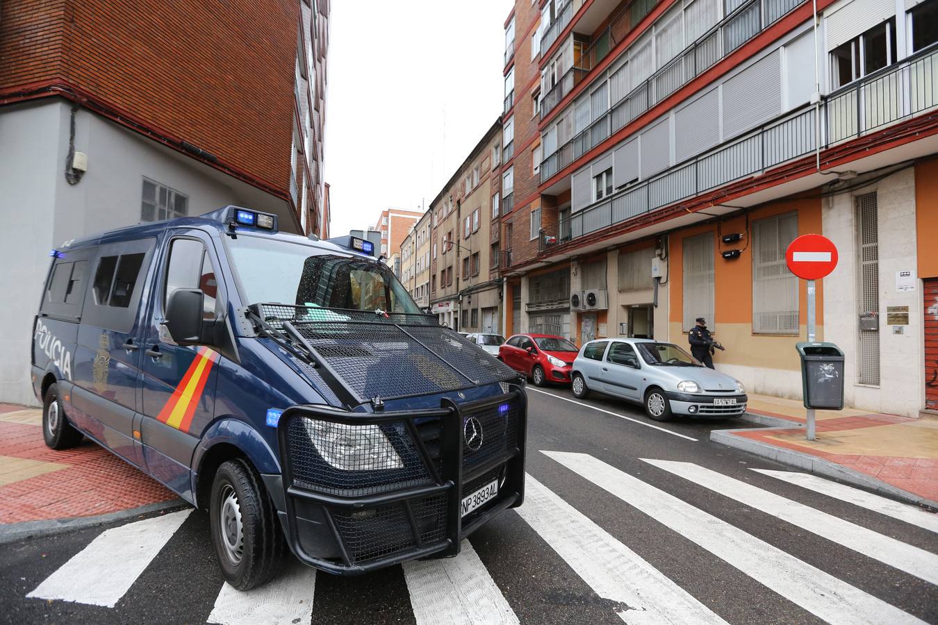 Operación contra el tráfico de drogas en Valladolid (1/2)