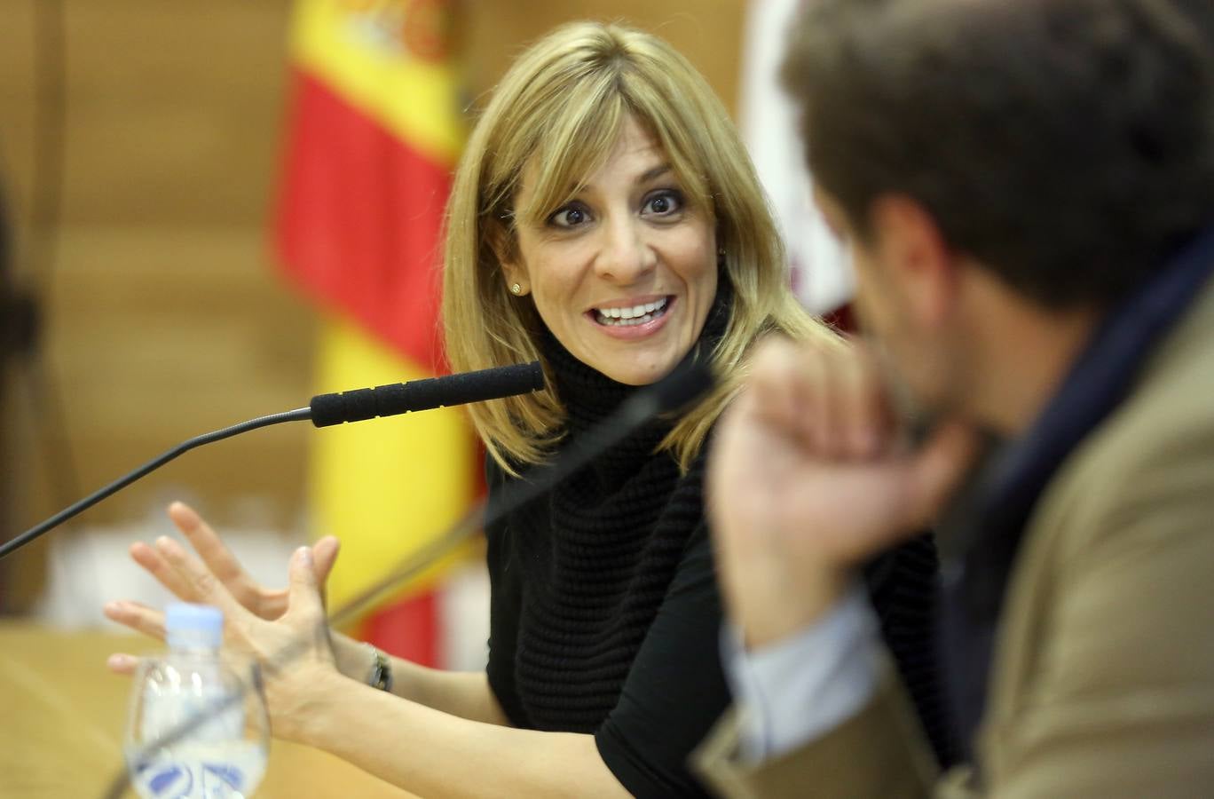 Reyes Monforte en el Aula de Cultura de El Norte de Castilla