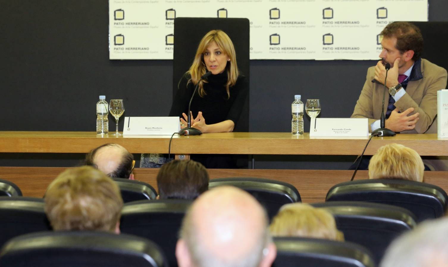 Reyes Monforte en el Aula de Cultura de El Norte de Castilla