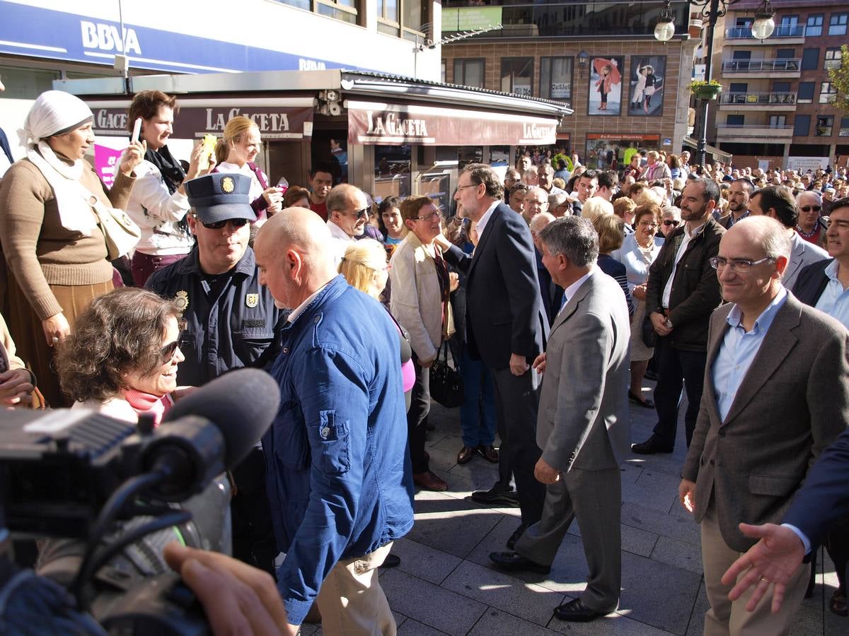 Mariano Rajoy participa en un acto organizado por el PP en Béjar (Salamanca) (1/4)