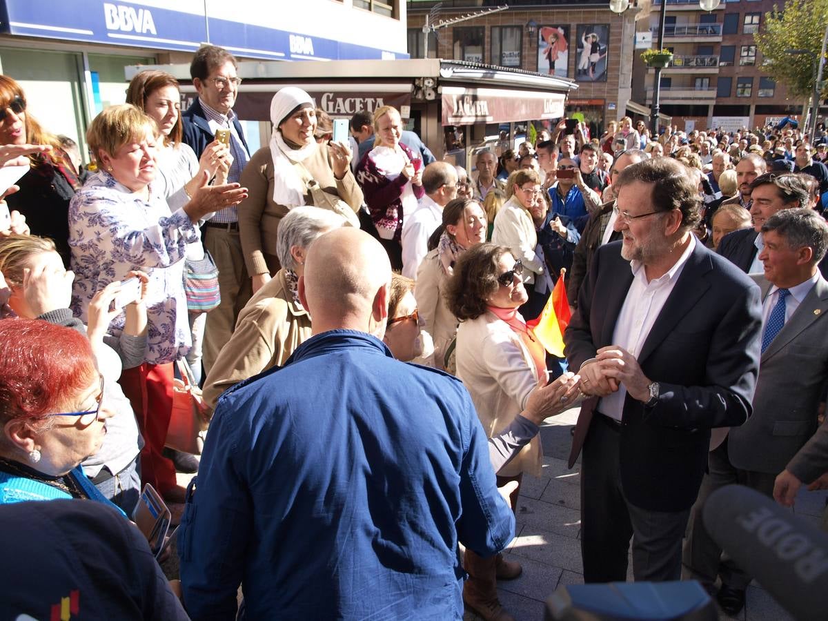 Mariano Rajoy participa en un acto organizado por el PP en Béjar (Salamanca) (1/4)