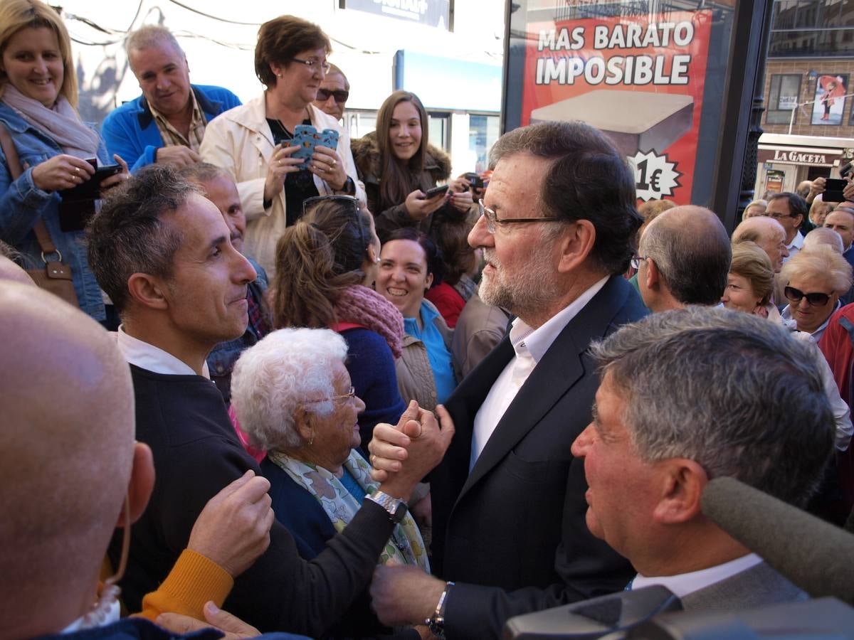 Mariano Rajoy participa en un acto organizado por el PP en Béjar (Salamanca) (1/4)