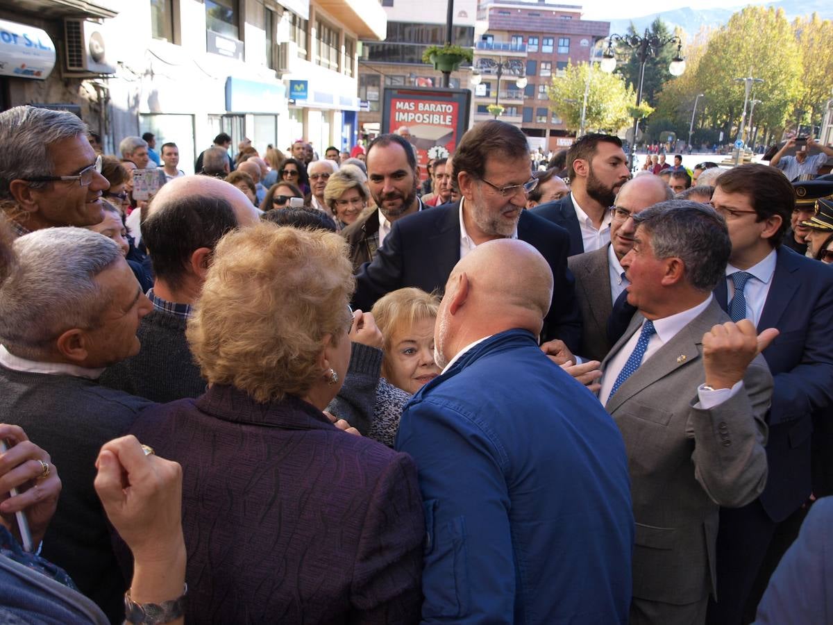 Mariano Rajoy participa en un acto organizado por el PP en Béjar (Salamanca) (1/4)