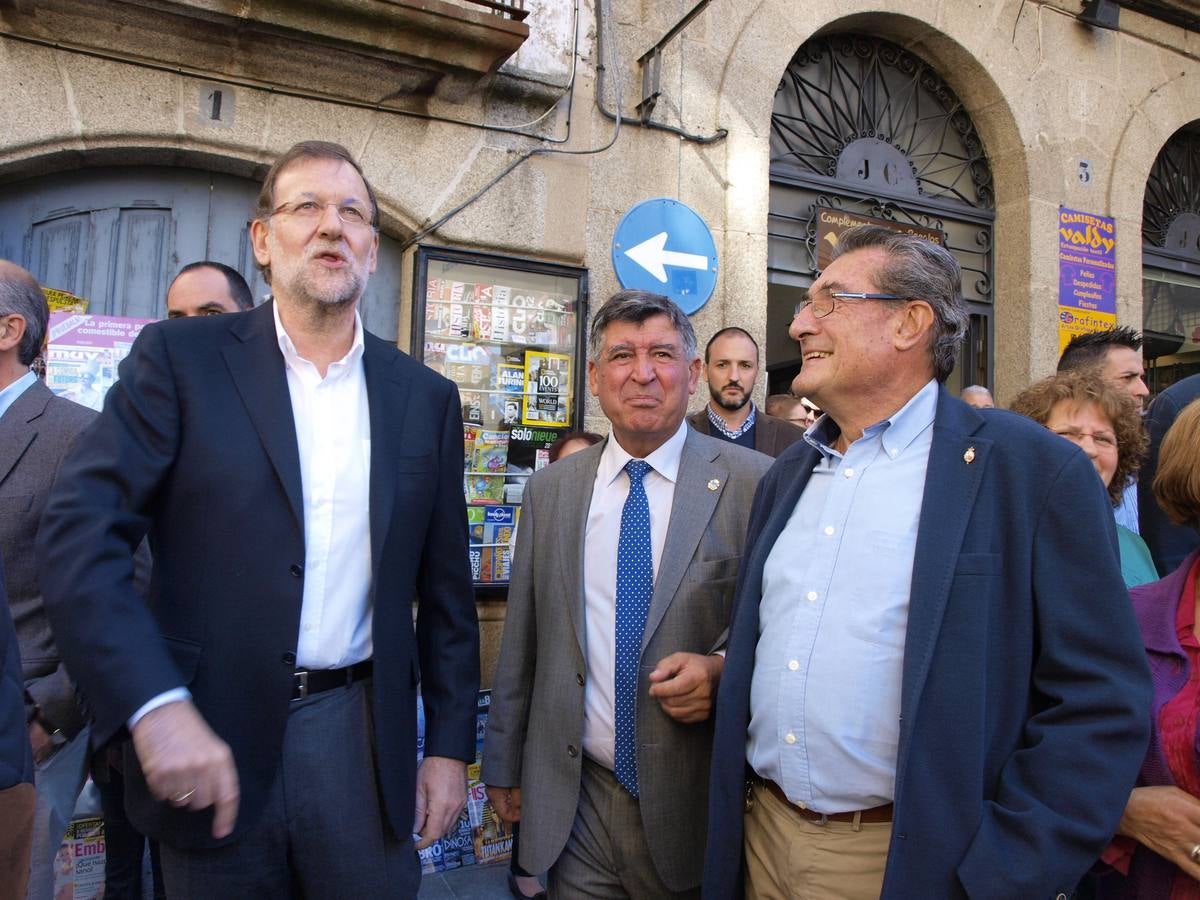 Mariano Rajoy participa en un acto organizado por el PP en Béjar (Salamanca) (2/4)