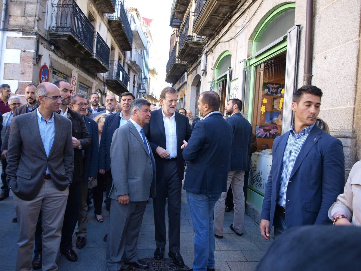 Mariano Rajoy participa en un acto organizado por el PP en Béjar (Salamanca) (2/4)
