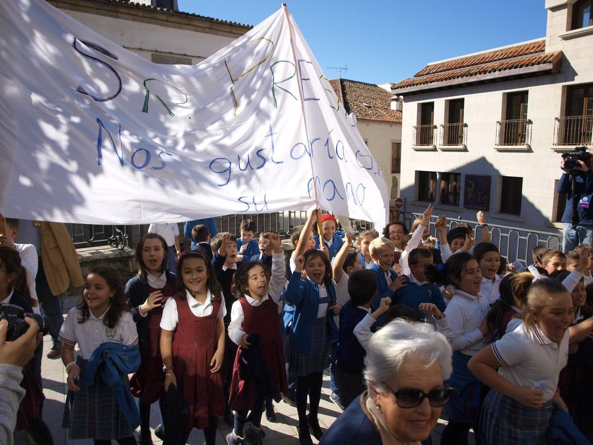 Mariano Rajoy participa en un acto organizado por el PP en Béjar (Salamanca) (2/4)