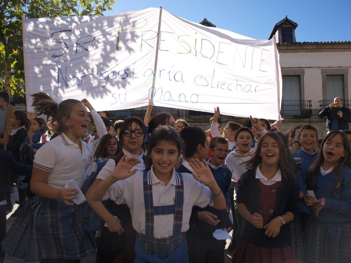 Mariano Rajoy participa en un acto organizado por el PP en Béjar (Salamanca) (2/4)