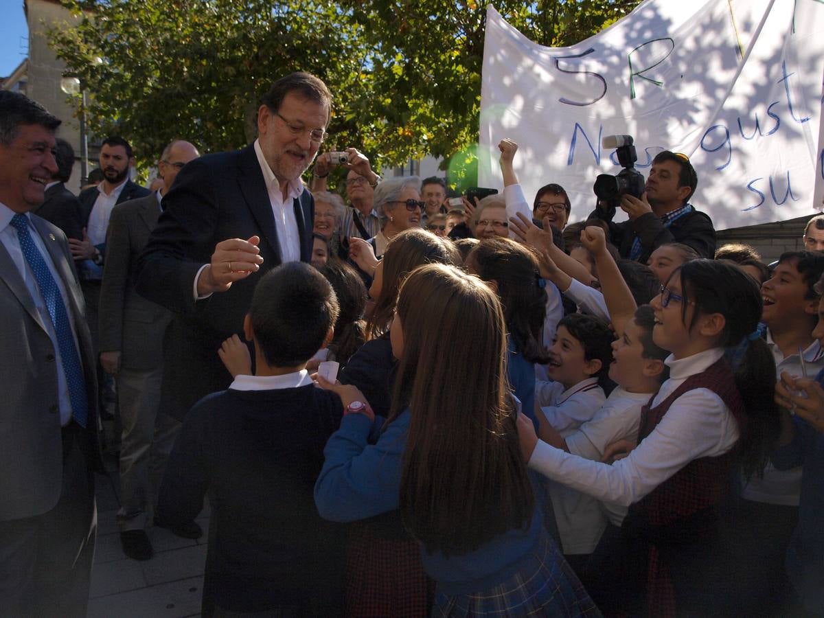 Mariano Rajoy participa en un acto organizado por el PP en Béjar (Salamanca) (3/4)