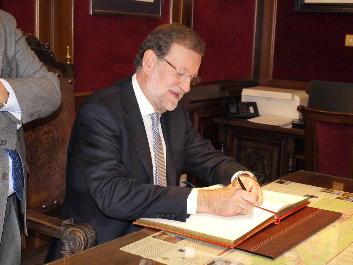 Mariano Rajoy participa en un acto organizado por el PP en Béjar (Salamanca) (3/4)