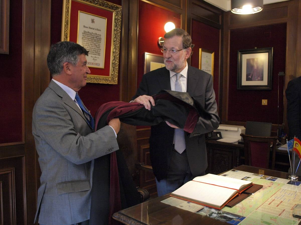 Mariano Rajoy participa en un acto organizado por el PP en Béjar (Salamanca) (3/4)