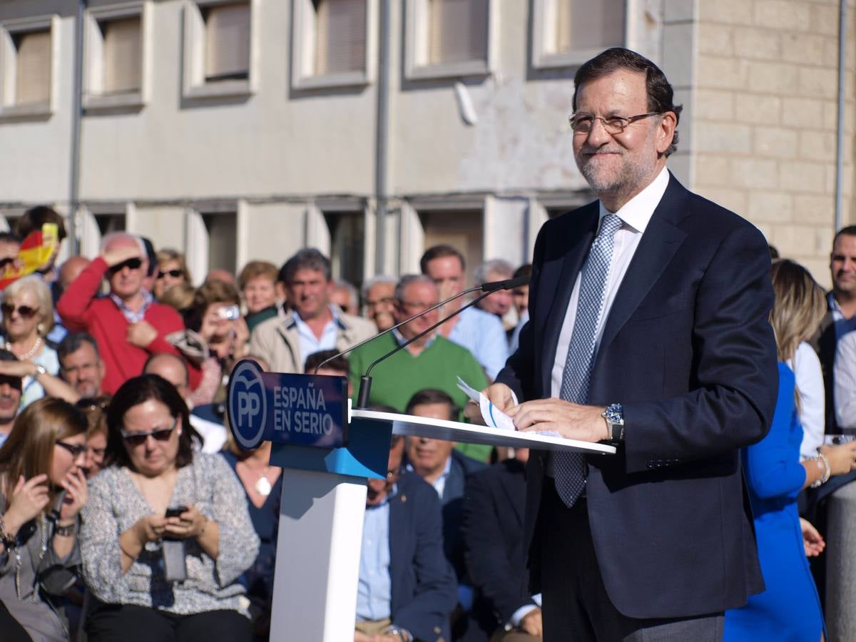 Mariano Rajoy participa en un acto organizado por el PP en Béjar (Salamanca) (4/4)