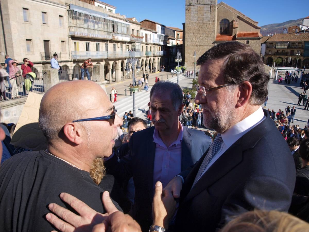 Mariano Rajoy participa en un acto organizado por el PP en Béjar (Salamanca) (4/4)
