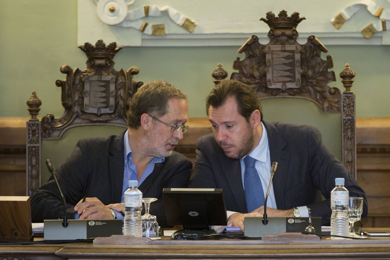 Pleno en el Ayuntamiento de Valladolid