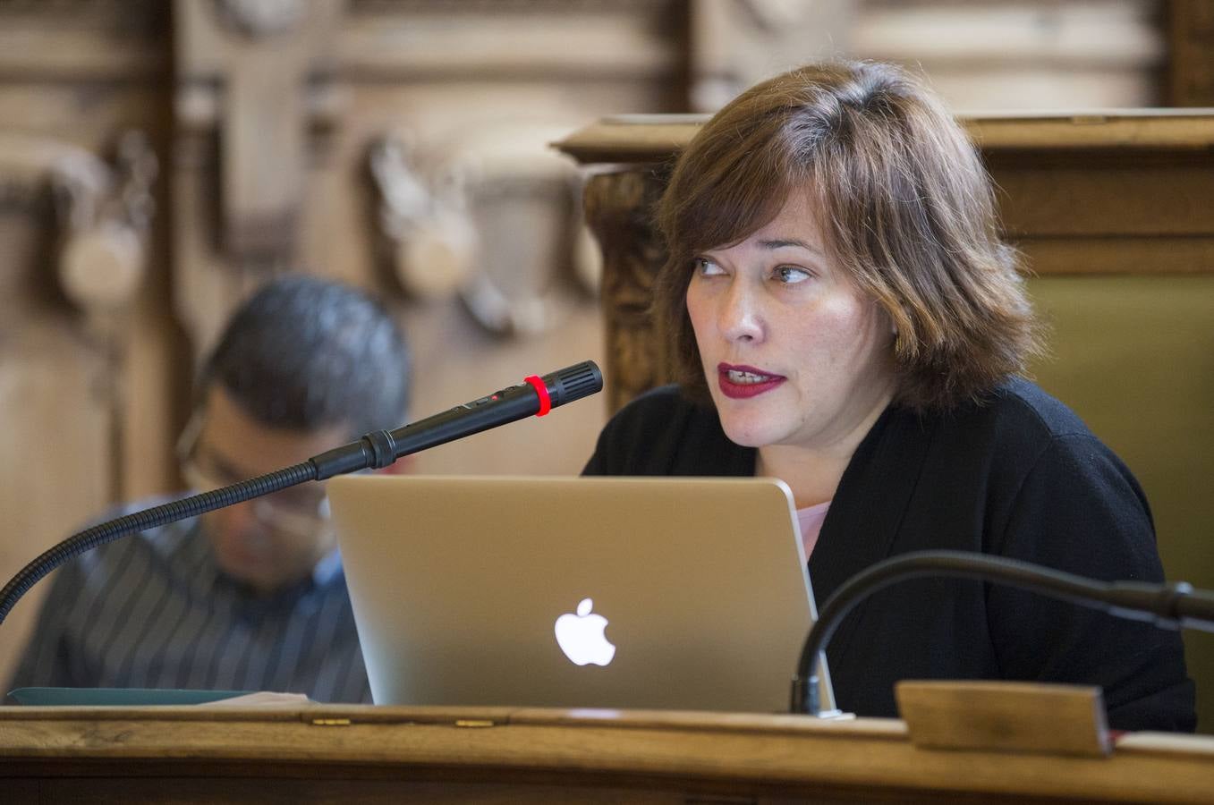 Pleno en el Ayuntamiento de Valladolid