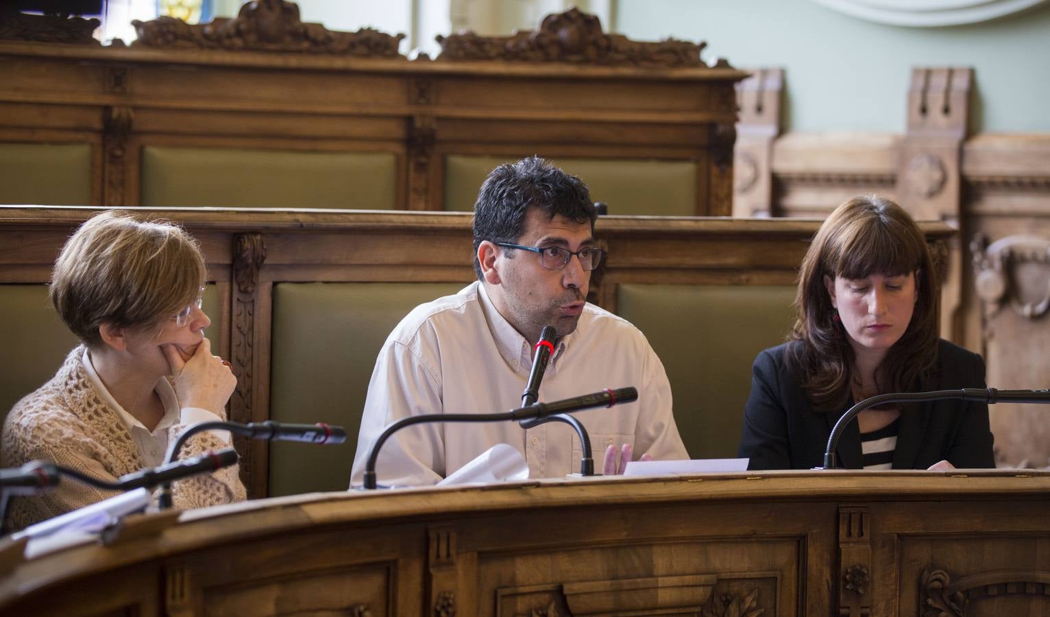 Pleno en el Ayuntamiento de Valladolid