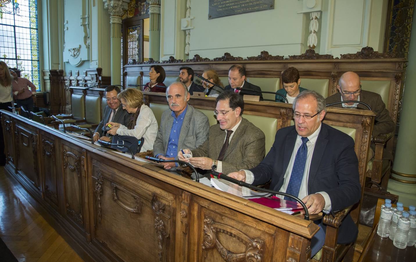 Pleno en el Ayuntamiento de Valladolid