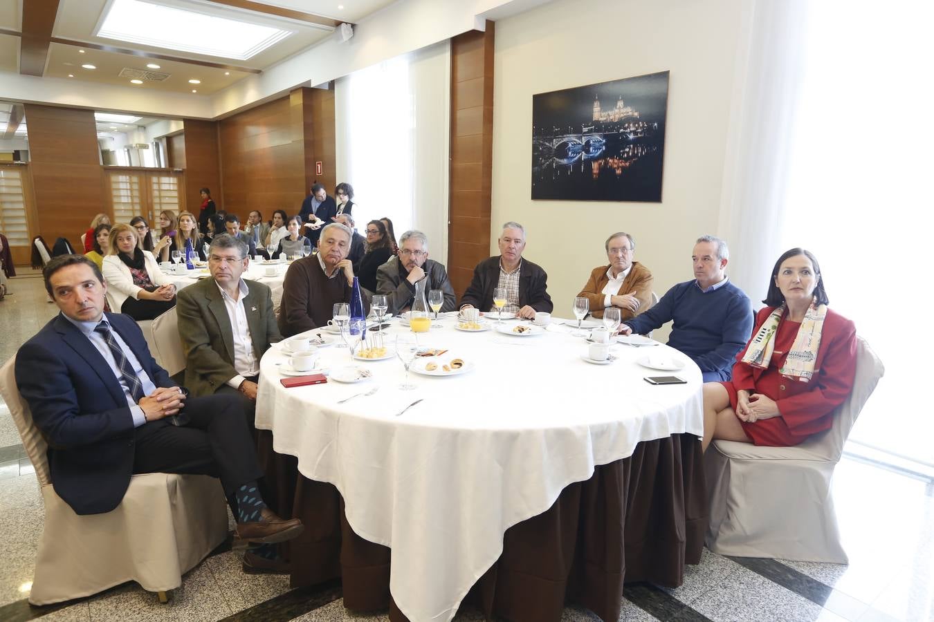 El exministro socialista Josep Borrell, en el Foro Económico de El Norte de Castilla en Salamanca