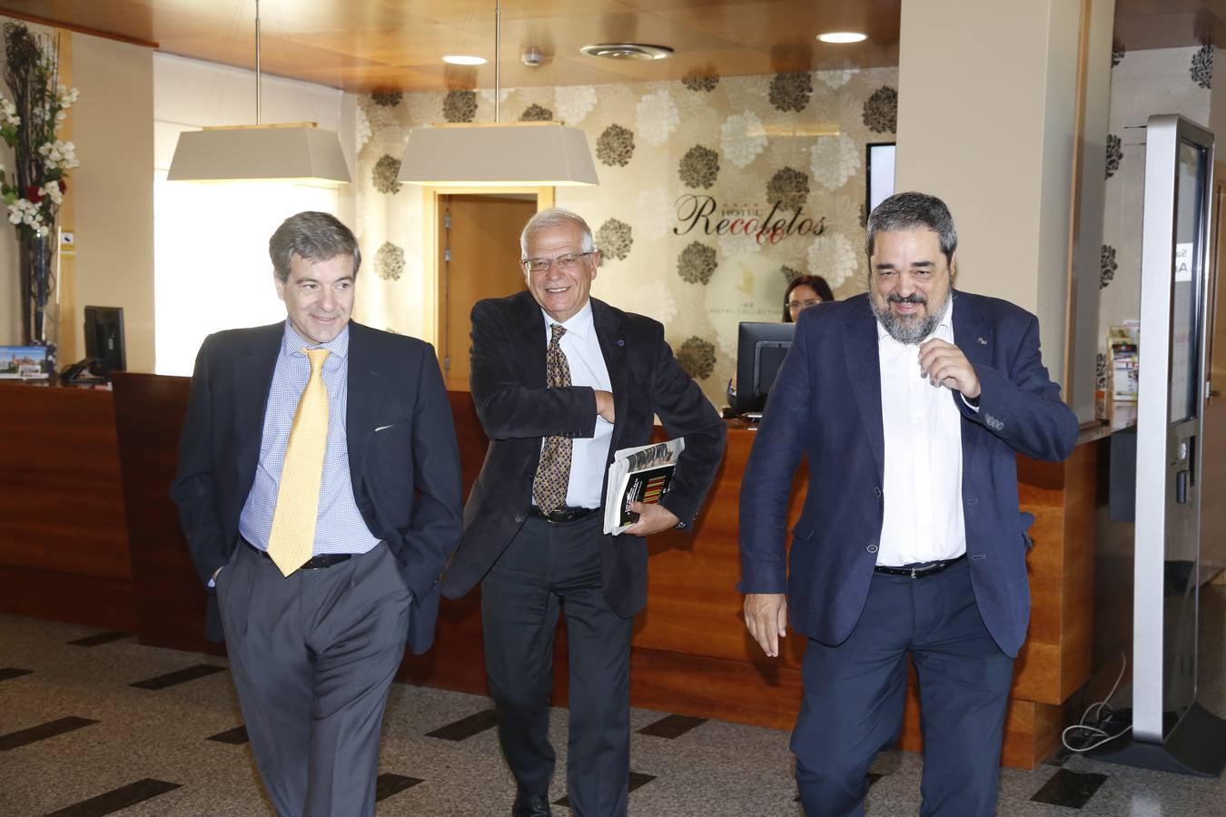 El exministro socialista Josep Borrell, en el Foro Económico de El Norte de Castilla en Salamanca