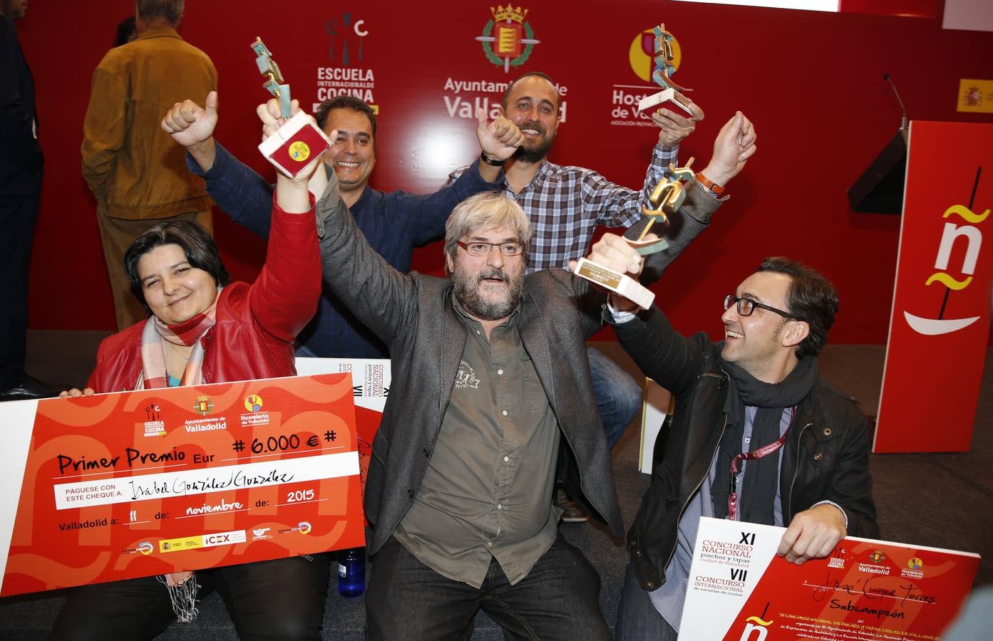 Entrega de premios del XI Concurso Nacional de Pinchos de Valladolid