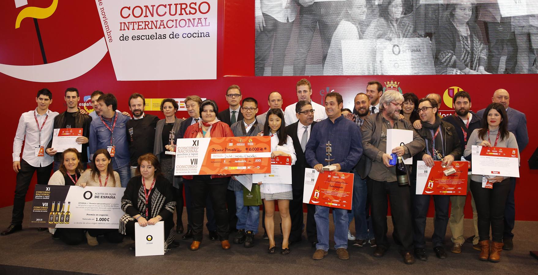 Entrega de premios del XI Concurso Nacional de Pinchos de Valladolid