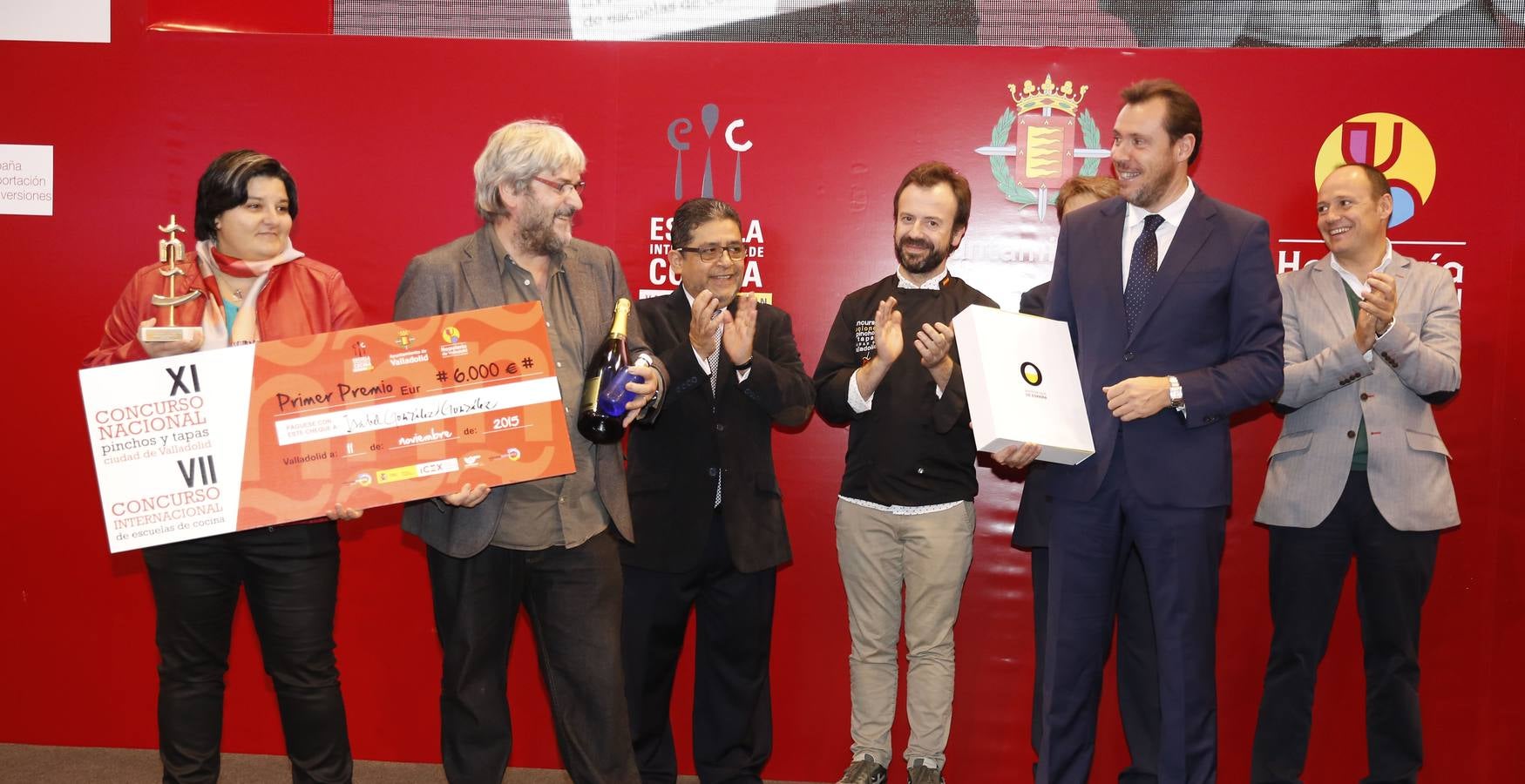 Entrega de premios del XI Concurso Nacional de Pinchos de Valladolid