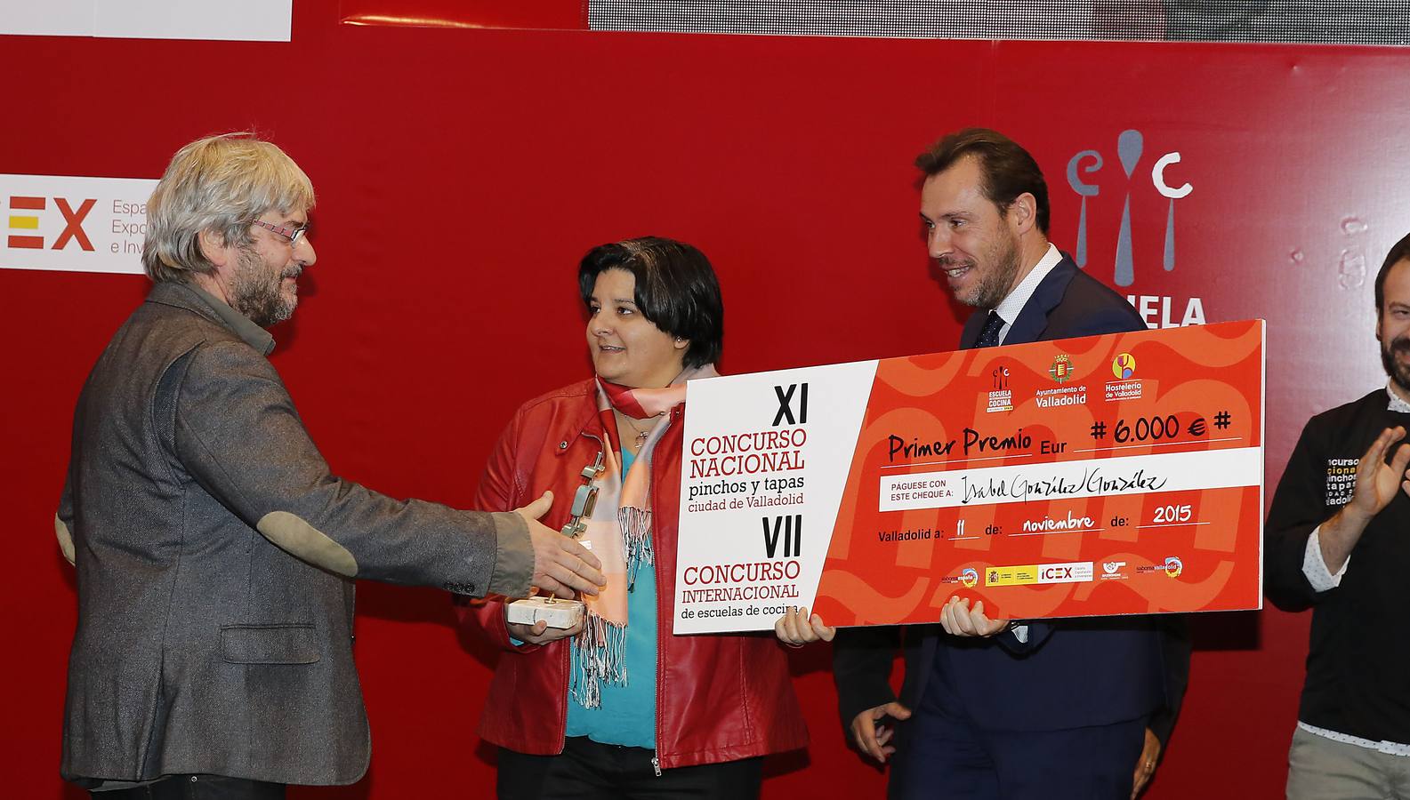 Entrega de premios del XI Concurso Nacional de Pinchos de Valladolid