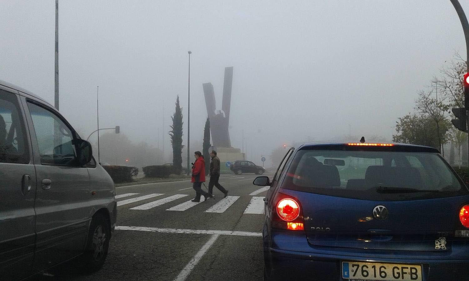 Niebla en Valladolid