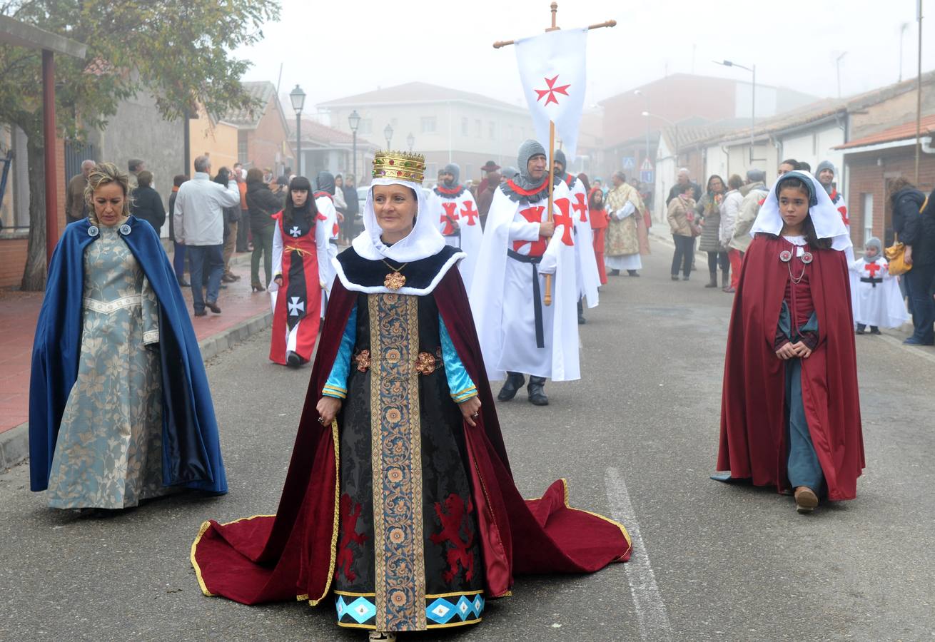 Recreación histórica del encuentro en Fresno (Valladolid) de Doña Urraca con el comendador