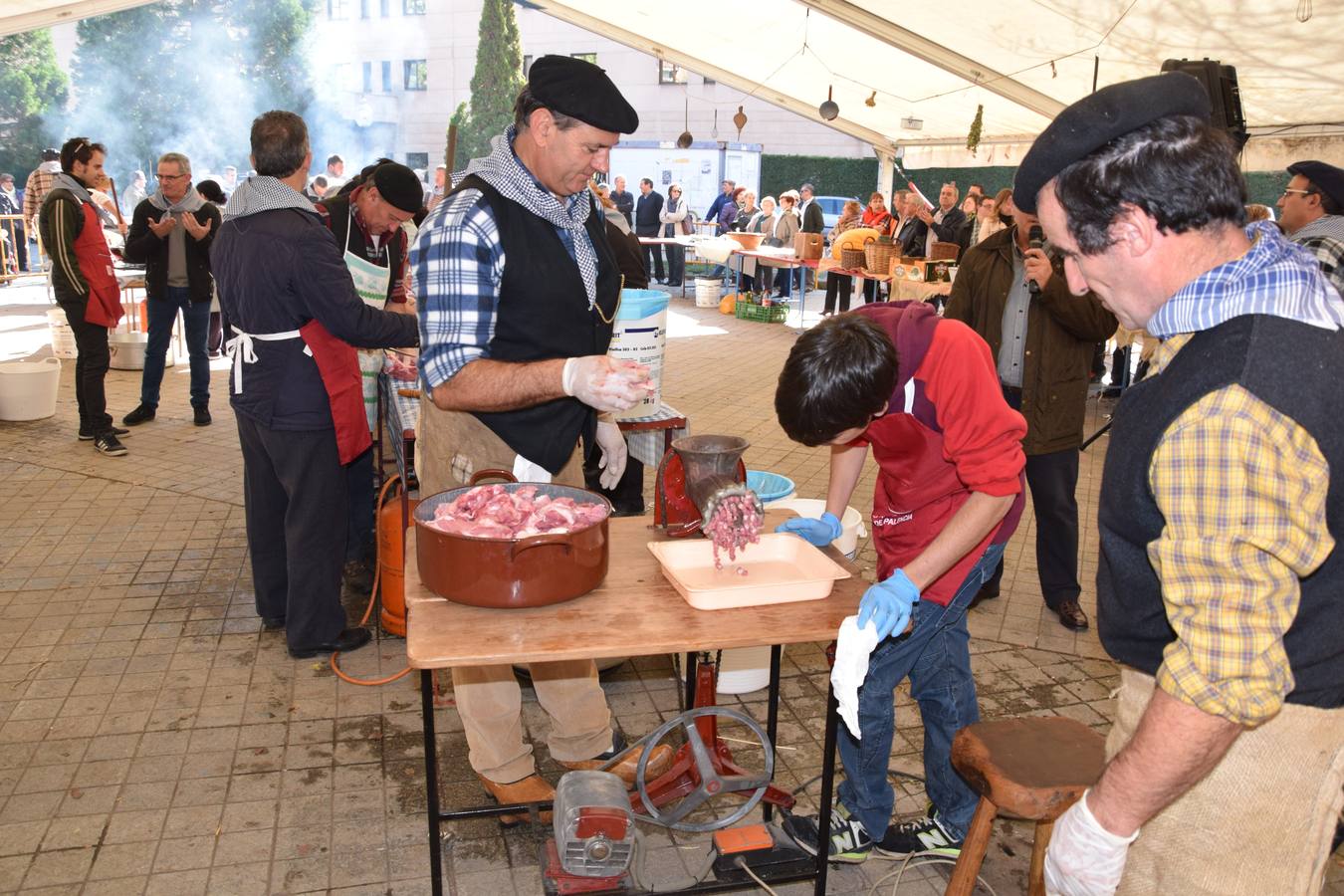 Fiesta de la matanza en Guardo (Palencia)