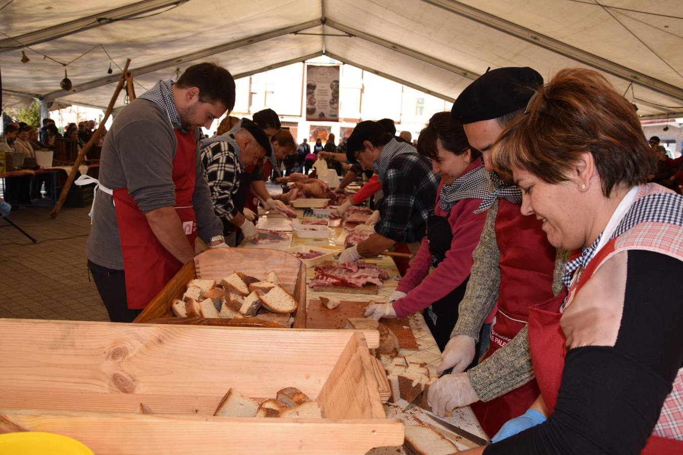 Fiesta de la matanza en Guardo (Palencia)