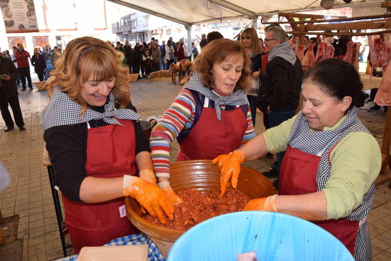 Fiesta de la matanza en Guardo (Palencia)