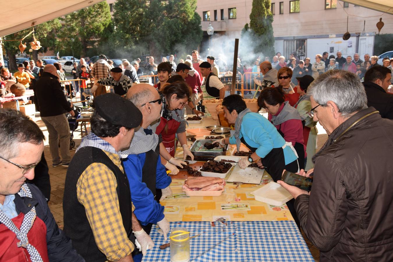 Fiesta de la matanza en Guardo (Palencia)